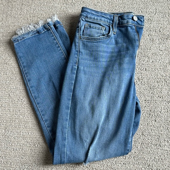 Just Black Denim Skinny Jeans size 28 - Picture 1 of 3